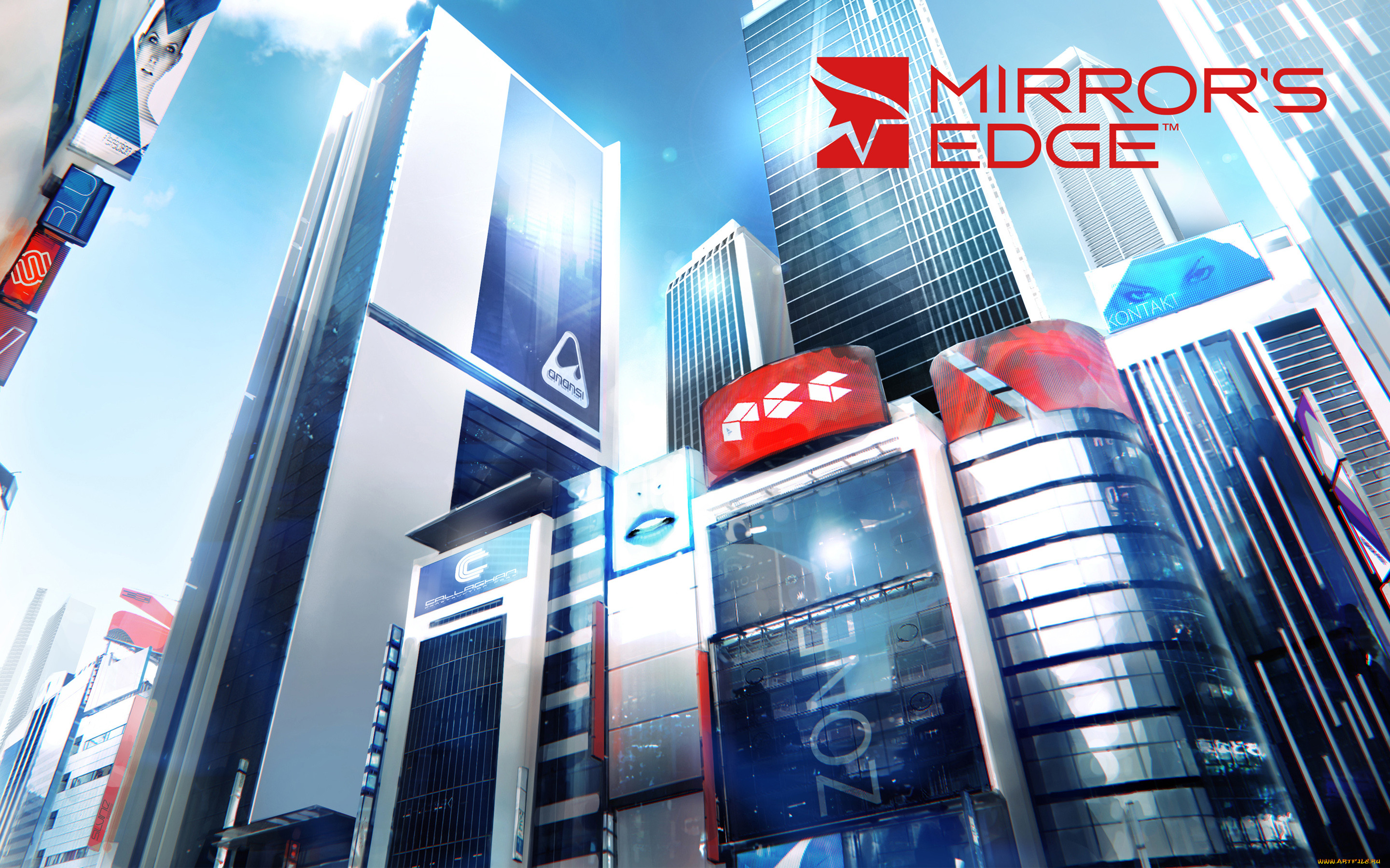 Обои Mirror`s Edge 2 Видео Игры Mirror`s Edge 2, обои для рабочего стола,  фотографии mirror`s edge 2, видео игры, здания Обои для рабочего стола,  скачать обои картинки заставки на рабочий стол.